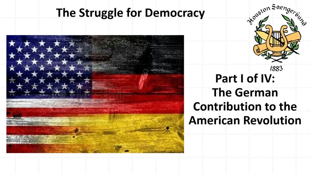 German Contributions to the American Revolution